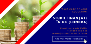 Maria Palliu consiliere Studii Finantate UK Anglia Londra Economie