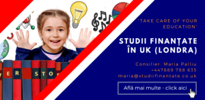Maria Palliu consiliere Studii Finantate UK Anglia Londra Studii Educationale, Pedagogie, Educatie Speciala